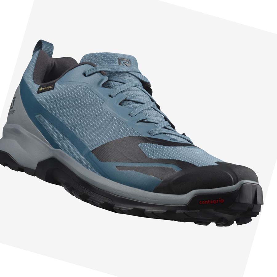 Tenis Para Trail Running Salomon XA COLLIDER 2 GORE-TEX Hombre Azules | MX 3500FDN